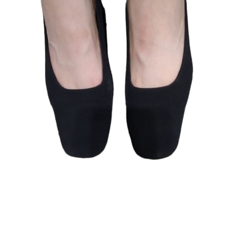 Low block heels, black 9N - Picture 5 of 12